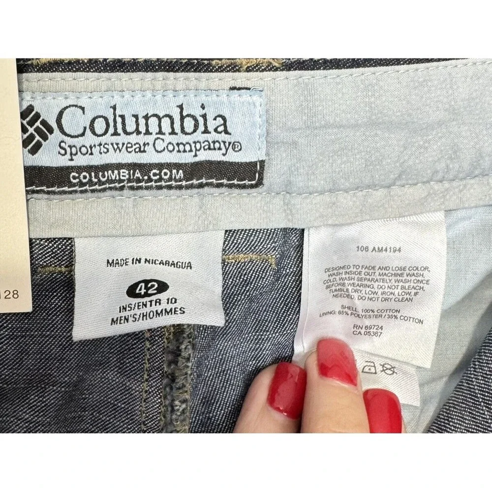 Columbia Shorts Sportswear Mens Size 42 ROC Shorts 10